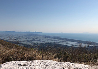 大平山荘からの眺め